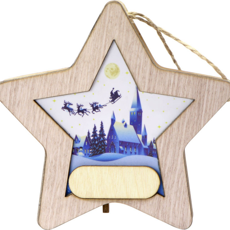 Подвеска с подсветкой, звезда