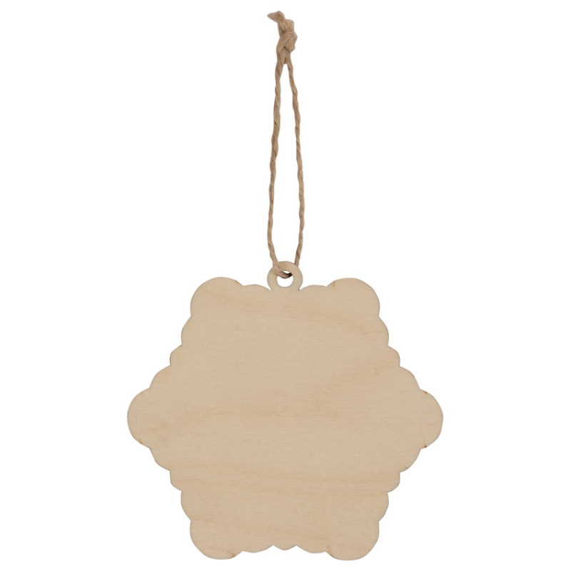 Подвеска деревянная "Кристаллик"