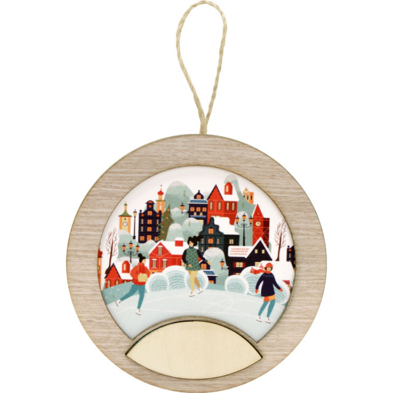 Подвеска с подсветкой, круг