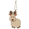 Подвеска деревянная "Олень"