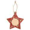 Подвеска деревянная «Звезда»