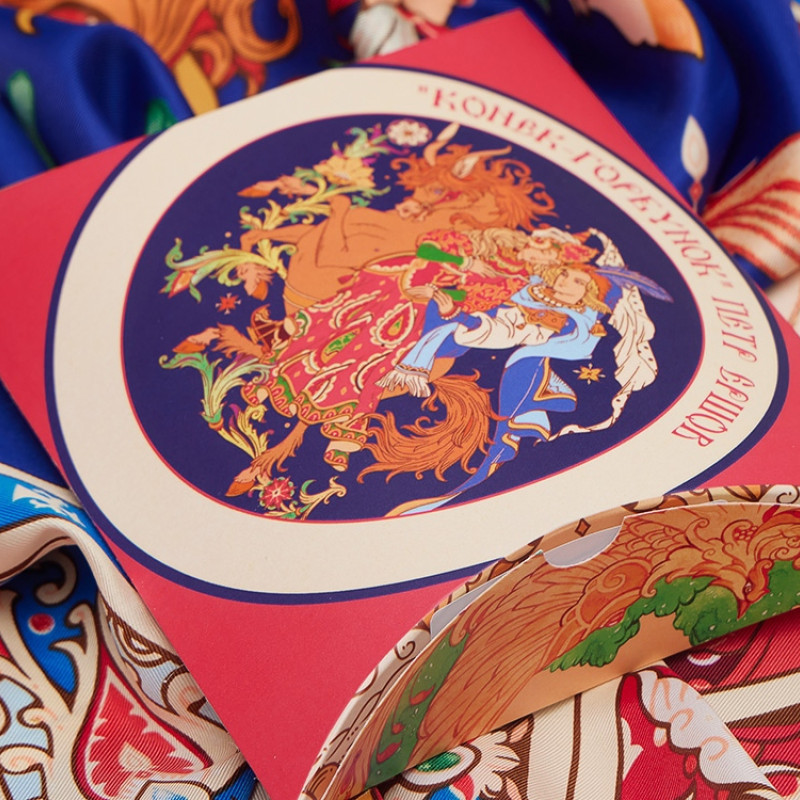 Платок "Конёк - Горбунок"