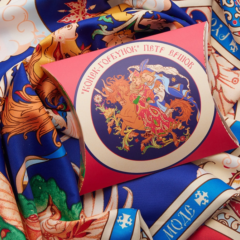 Платок "Конёк - Горбунок"