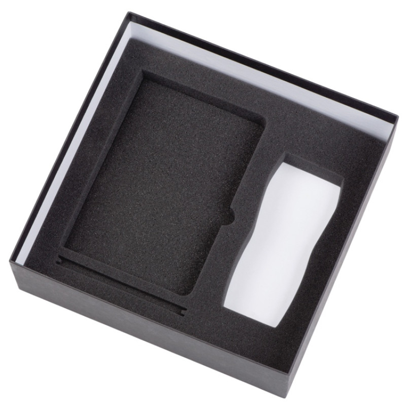 Подарочный набор c блокнотом С1, ручкой и термокружкой Mony Steel, оранжевый