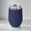 Подарочный набор с термокружкой и повербанком С1, 5000 mAh, темно-синий