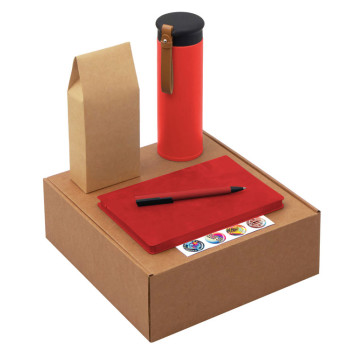 Подарочный набор "Draftea", красный