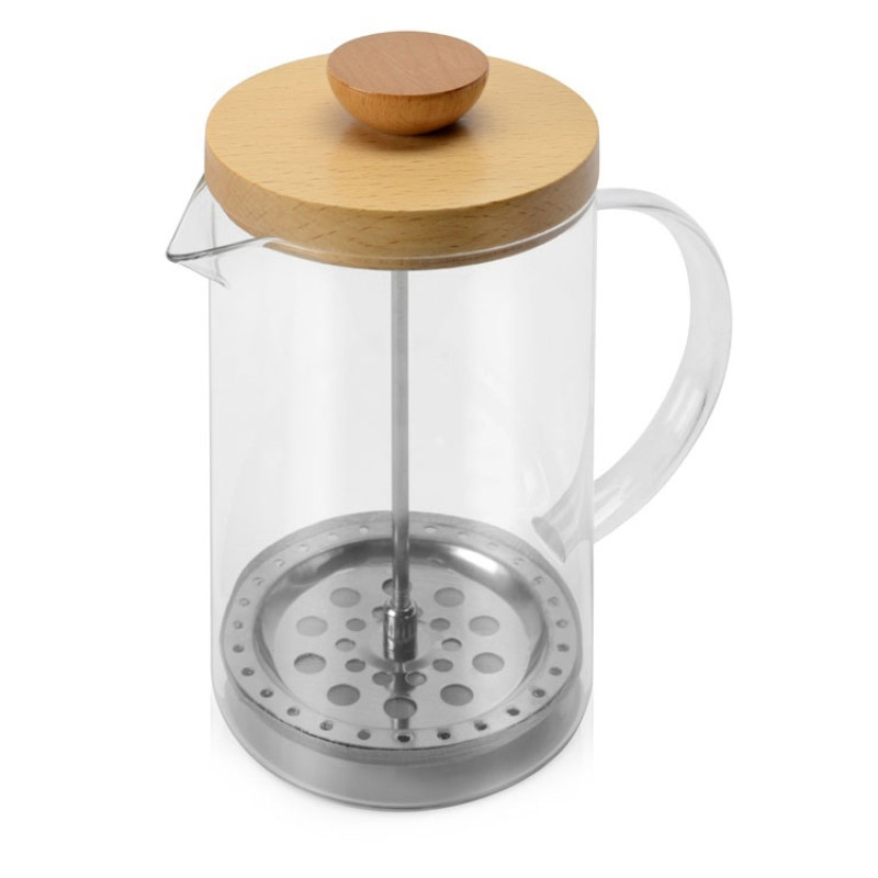 Подарочный набор с чаем и френч-прессом "Чайная композиция"