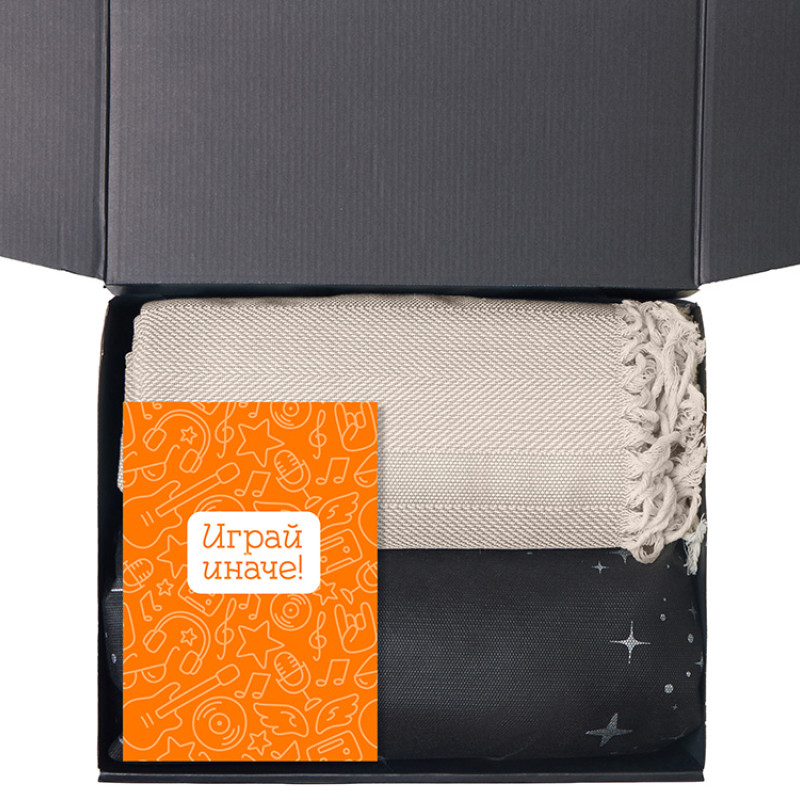 Подарочный набор «Re:y. Haven»  с пледом, кружкой и чаем