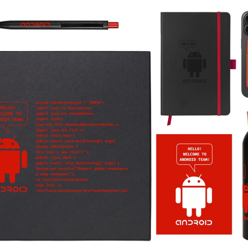 Welcome pack "Business suite", красный