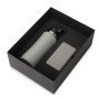 Подарочный набор с бутылкой для воды и повербанком С1, 5000 mAh, серый