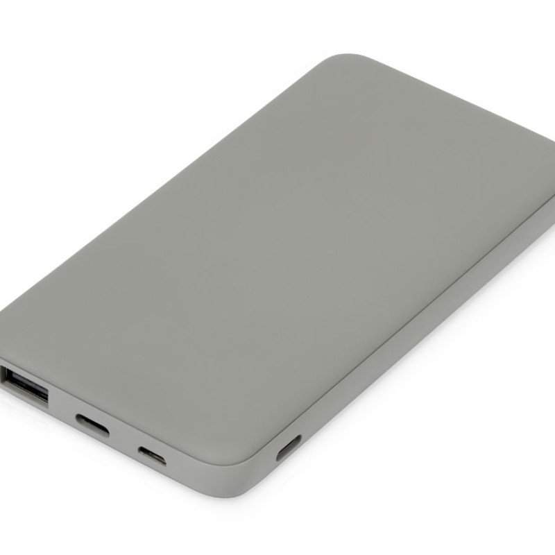 Подарочный набор с термокружкой и повербанком С2, 10000 mAh, серый Подарочный набор с термокружкой и повербанком С2, 10000 mAh, серый