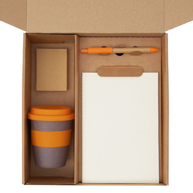 Подарочный набор "Halm", оранжевый