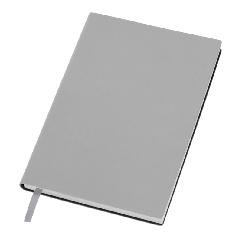 Подарочный набор c блокнотом C1, ручкой и термокружкой, серый