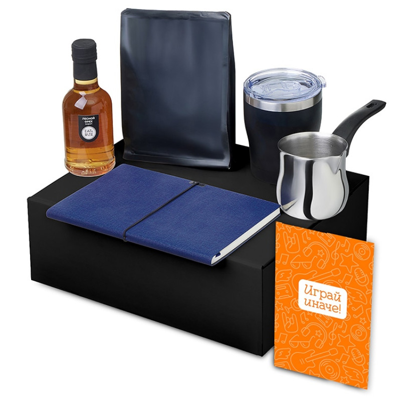 Подарочный набор «Re:y. Routine» с туркой, термокружкой и кофе