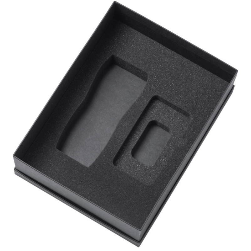 Подарочный набор c вакуумной термокружкой и повербанком С2, красный