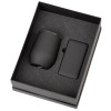 Подарочный набор с термокружкой и повербанком С1, 5000 mAh, черный