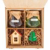 Подарочный набор «Decoration Deluxe» 2.0 с двумя видами варенья, натуральный