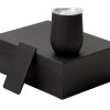 Подарочный набор с термокружкой и повербанком С1, 5000 mAh, черный