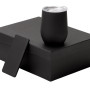 Подарочный набор с термокружкой и повербанком С1, 5000 mAh, черный