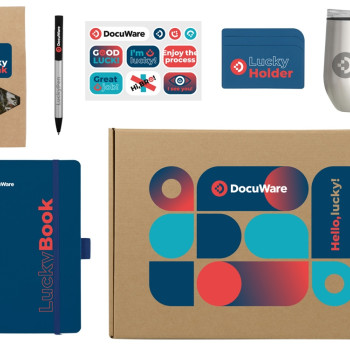 Welcome pack «Warm welcome», синий