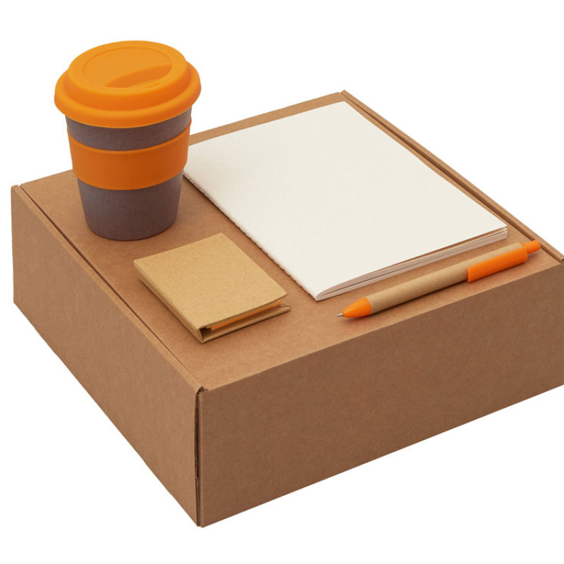 Подарочный набор "Halm", оранжевый