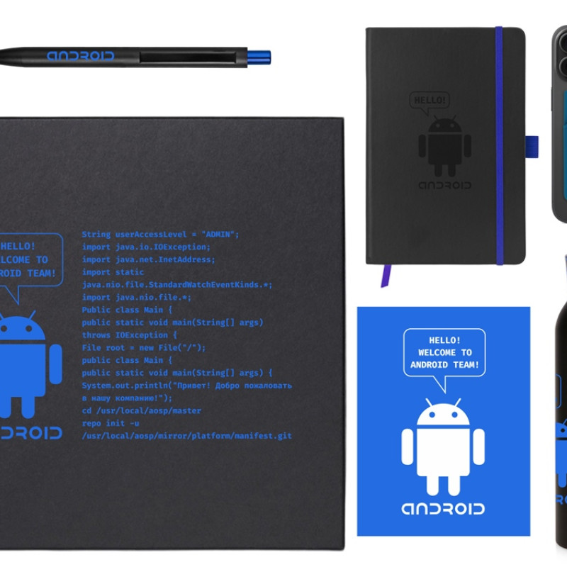 Welcome pack "Business suite", синий