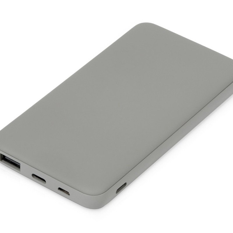 Подарочный набор c кружкой, пластиковой ручкой и повербанком С2, 10000 mAh, серый Подарочный набор c кружкой, пластиковой ручкой и повербанком С2, 10000 mAh, серый