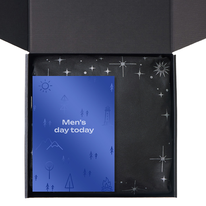 Подарочный набор «Re:m. Step» с термосом, перчатками и сумкой Подарочный набор «Re:m. Step» с термосом, перчатками и сумкой