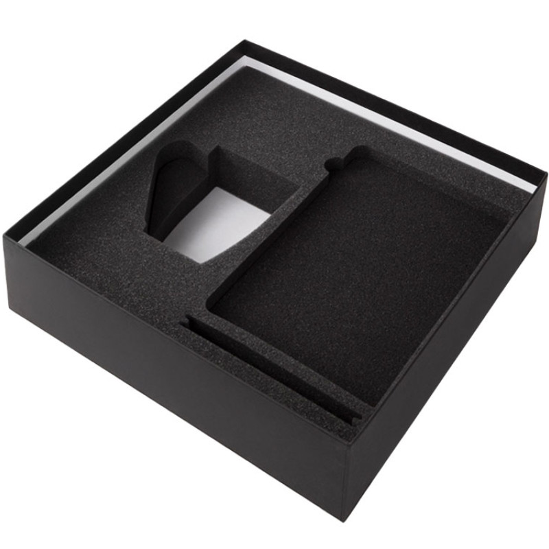 Подарочный набор с блокнотом С3, металлической ручкой и кружкой, синий