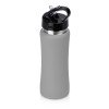 Подарочный набор с бутылкой для воды и повербанком С1, 5000 mAh, серый Подарочный набор с бутылкой для воды и повербанком С1, 5000 mAh, серый