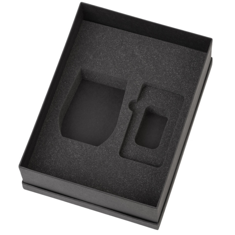 Подарочный набор с термокружкой и повербанком С2, 10000 mAh, фиолетовый