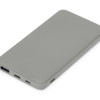 Подарочный набор c пластиковой ручкой, повербанком С2, 10000 mAh, серый