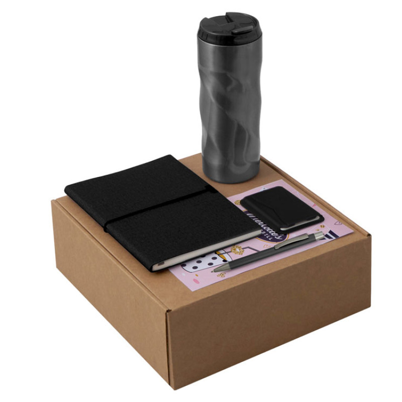 Подарочный набор "Firm", черный