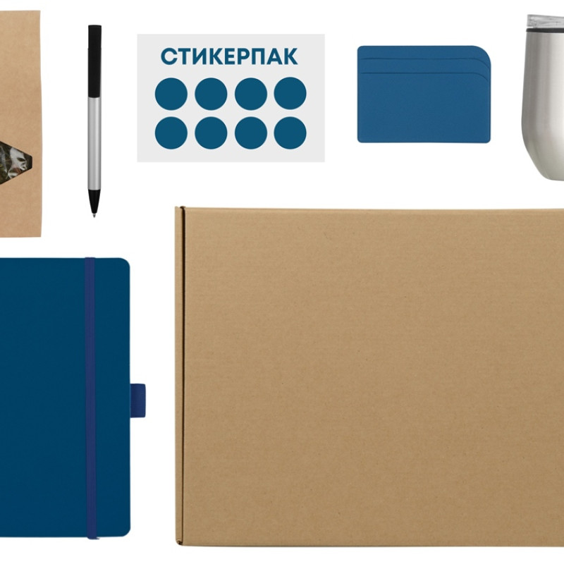 Welcome pack «Warm welcome», синий