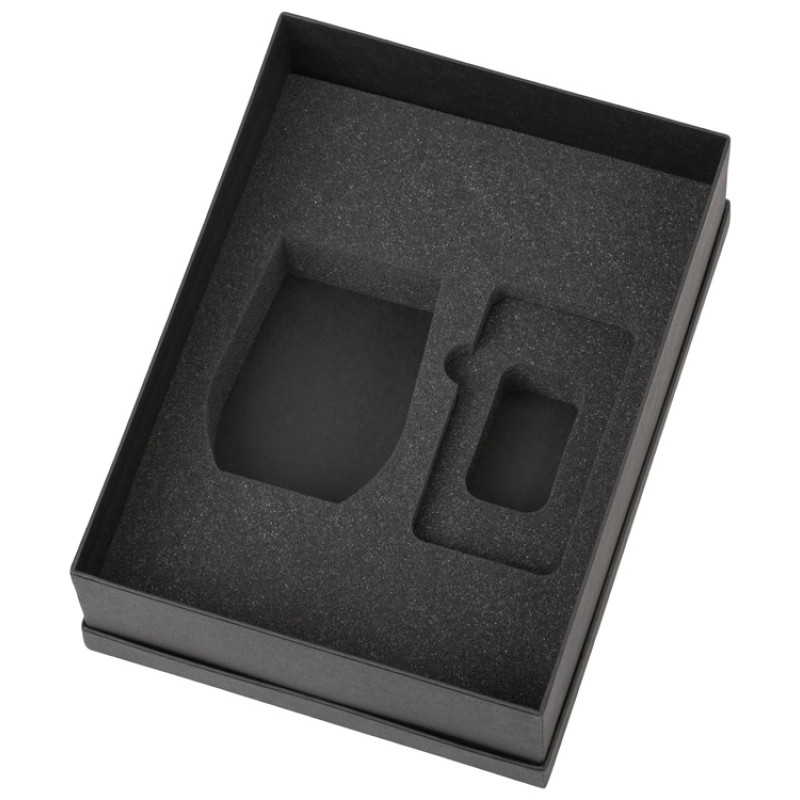 Подарочный набор с термокружкой и повербанком С1, 5000 mAh, красный