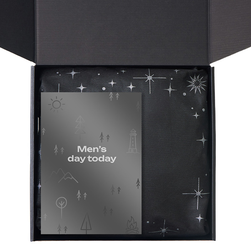 Подарочный набор «Re:m. Step» с термосом, перчатками и сумкой Подарочный набор «Re:m. Step» с термосом, перчатками и сумкой