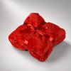 Подарочный набор с пледом, термосом "Cozy hygge" 2.0, красный Подарочный набор с пледом, термосом "Cozy hygge" 2.0, красный