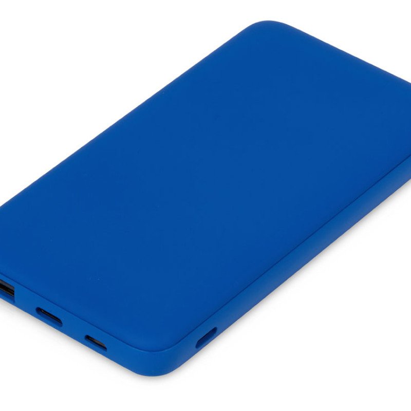 Подарочный набор с термокружкой и повербанком С2, 10000 mAh, синий Подарочный набор с термокружкой и повербанком С2, 10000 mAh, синий