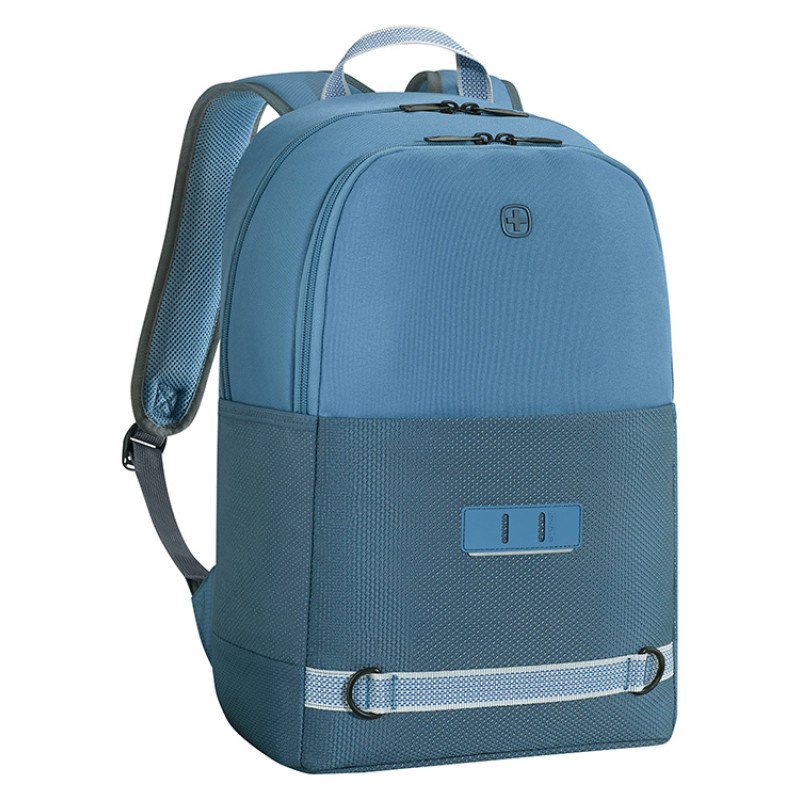 Рюкзак WENGER Tyon 15.6", голубой, переработанный ПЭТ/Полиэстер, 32х18х48 см, 23 л.