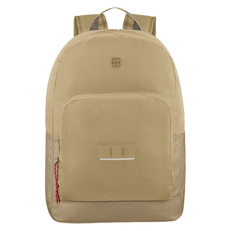 Рюкзак WENGER Crango 16", бежевый, переработанный ПЭТ/Полиэстер, 33х22х46 см, 27 л.