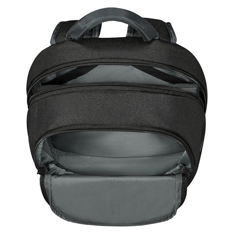 Рюкзак WENGER Trayl 15.6", чёрный, переработанный ПЭТ, 34 x 20 x 45 см, 22 л.