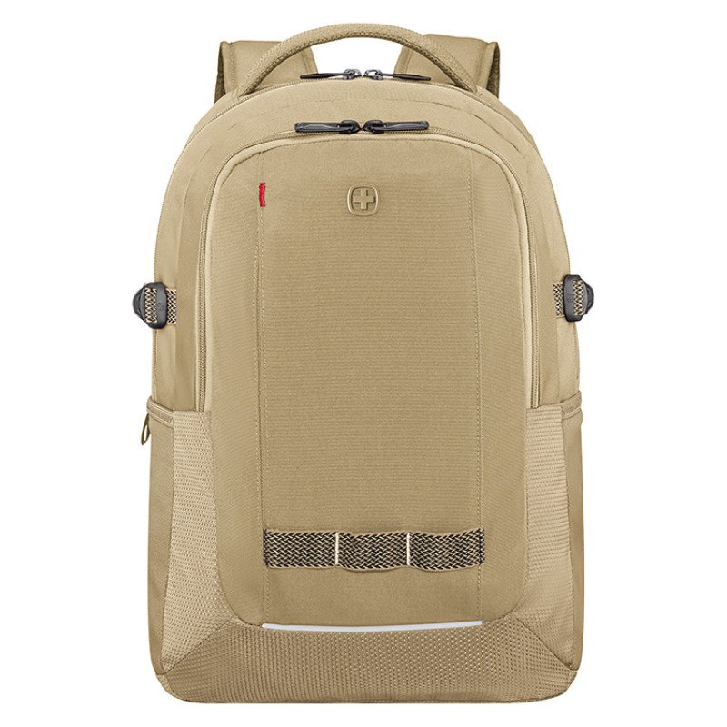 Рюкзак WENGER Ryde 16", бежевый, переработанный ПЭТ/полиэстер, 32 x 21 x 47 см, 26 л