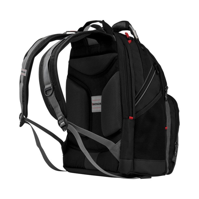Рюкзак Synergy WENGER 16'', черный/серый, полиэстер/ПВХ, 36 x 26 x 46 см, 26 л Рюкзак Synergy WENGER 16'', черный/серый, полиэстер/ПВХ, 36 x 26 x 46 см, 26 л