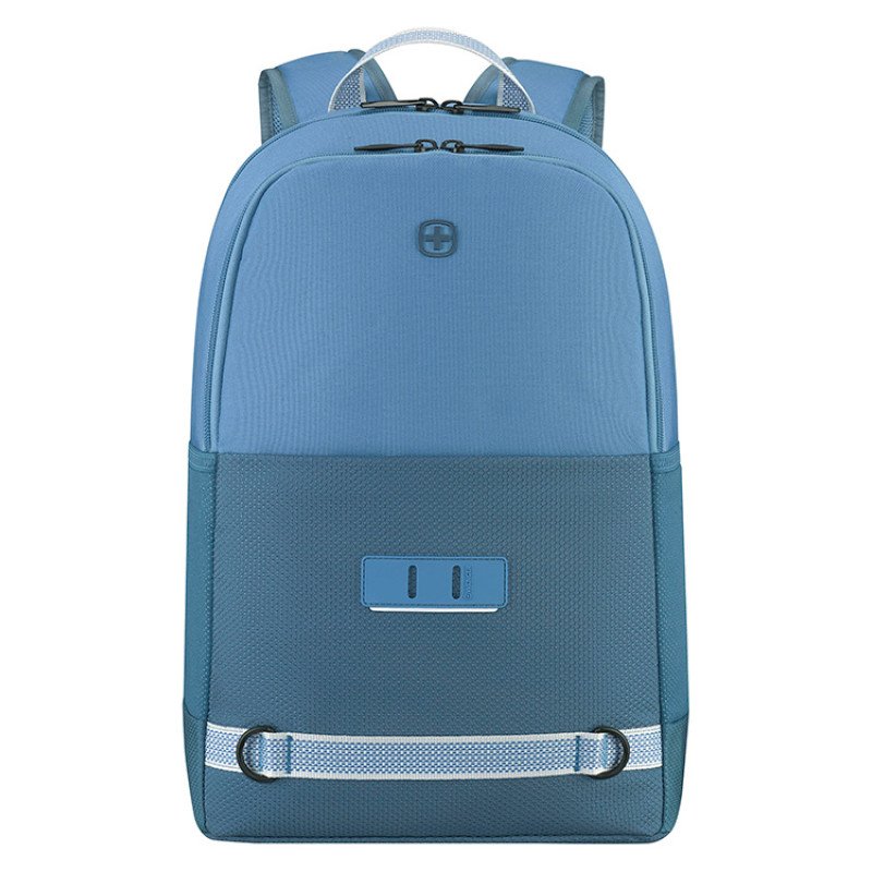 Рюкзак WENGER Tyon 15.6", голубой, переработанный ПЭТ/Полиэстер, 32х18х48 см, 23 л.