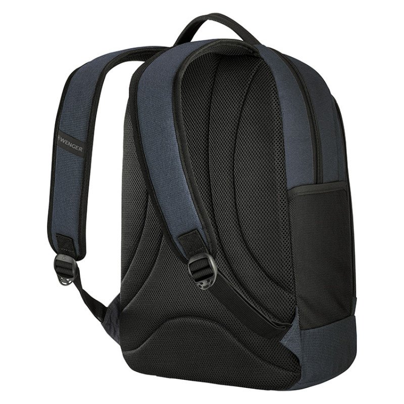 Рюкзак WENGER Oryson 16", серый/чёрный, переработанный ПЭТ/Полиэстер, 32х45х19 см, 25 л.