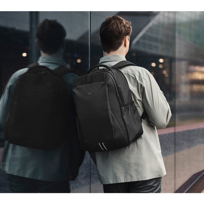 Рюкзак WENGER XE Professional 15.6", черный, переработанный ПЭТ/Полиэстер, 32х22х44 см, 23 л.