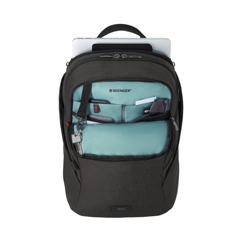 Рюкзак WENGER MX Light 16”, серый, 100% полиэстер, 31х20х44 см, 21 л Рюкзак WENGER MX Light 16”, серый, 100% полиэстер, 31х20х44 см, 21 л