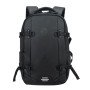 Рюкзак спортивный TORBER ЭКСТРИМ 18", чёрный, 31 х 12 х 46 см, 17л