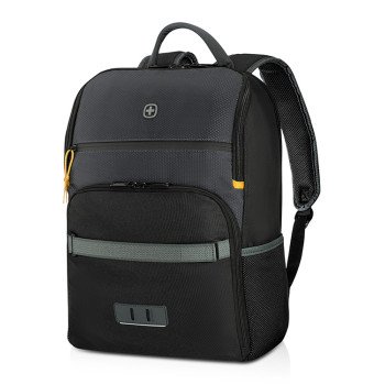 Рюкзак WENGER Move 16", чёрный, переработанный ПЭТ, 33 x 19 x 44 см, 22 л