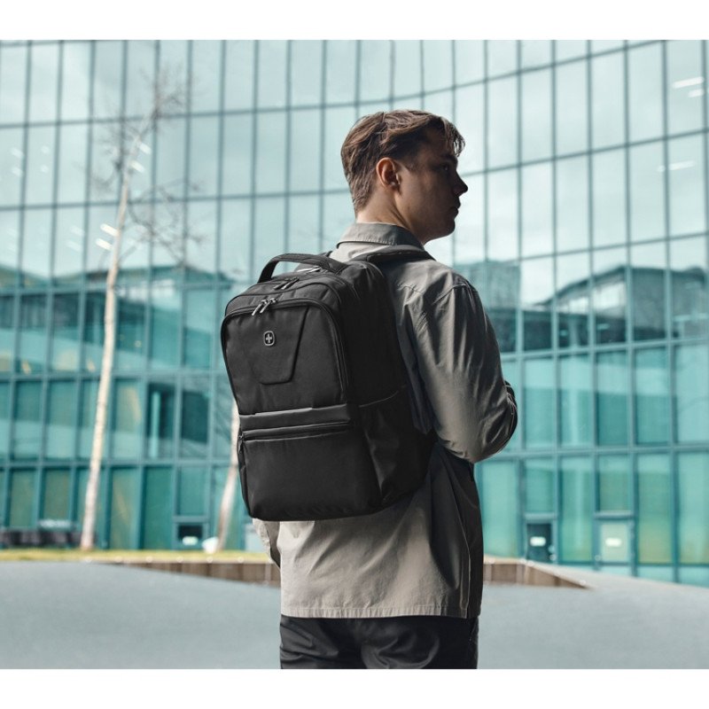 Рюкзак WENGER XE Resist 16", черный, переработанный ПЭТ/Полиэстер, 30х20х44 см, 23 л. Рюкзак WENGER XE Resist 16", черный, переработанный ПЭТ/Полиэстер, 30х20х44 см, 23 л.